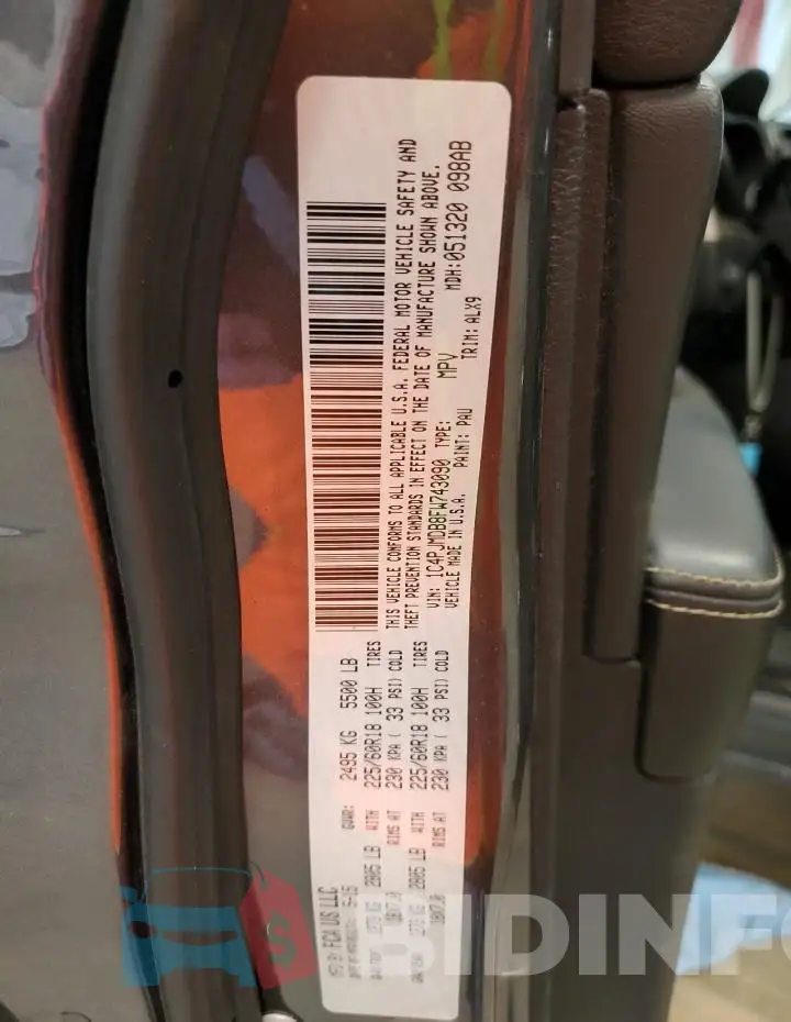 1C4PJMDB8FW743090 Photo# 12