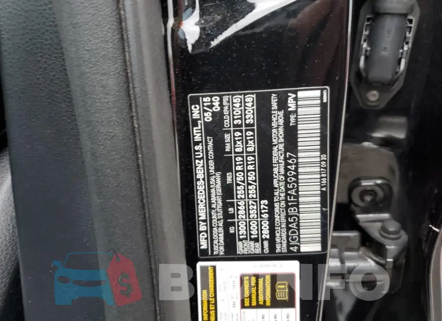 4JGDA5JB1FA599467 Photo# 12