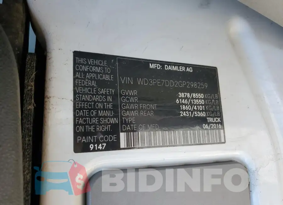 WD3PE7DD2GP298259 Photo# 14