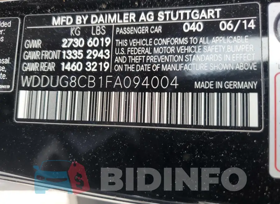WDDUG8CB1FA094004 Photo# 13
