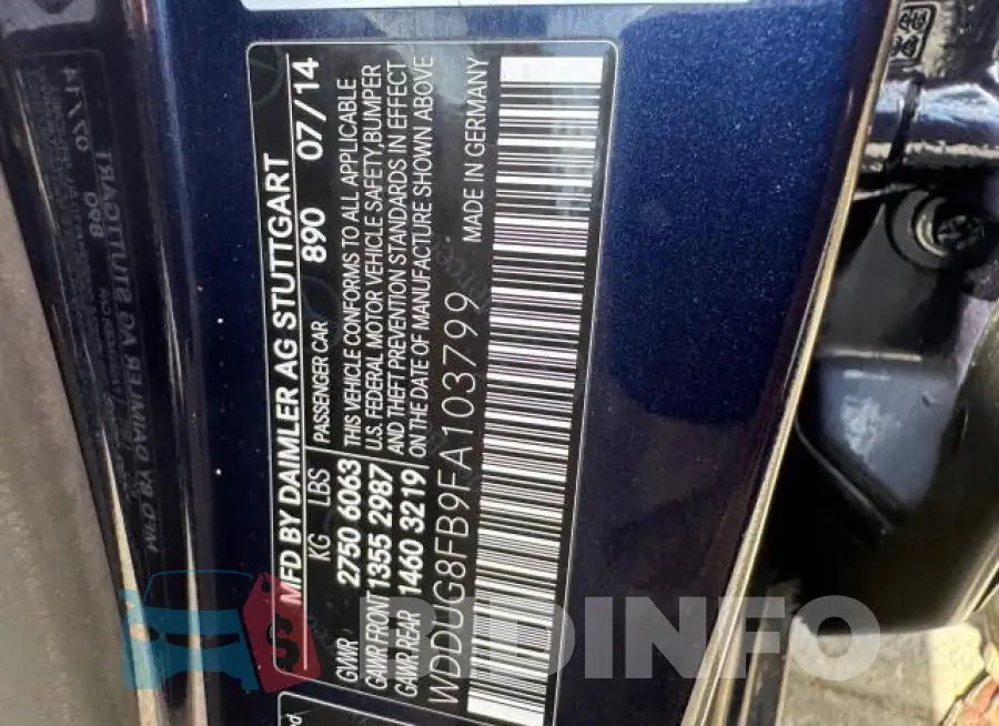 WDDUG8FB9FA103799 Photo# 10