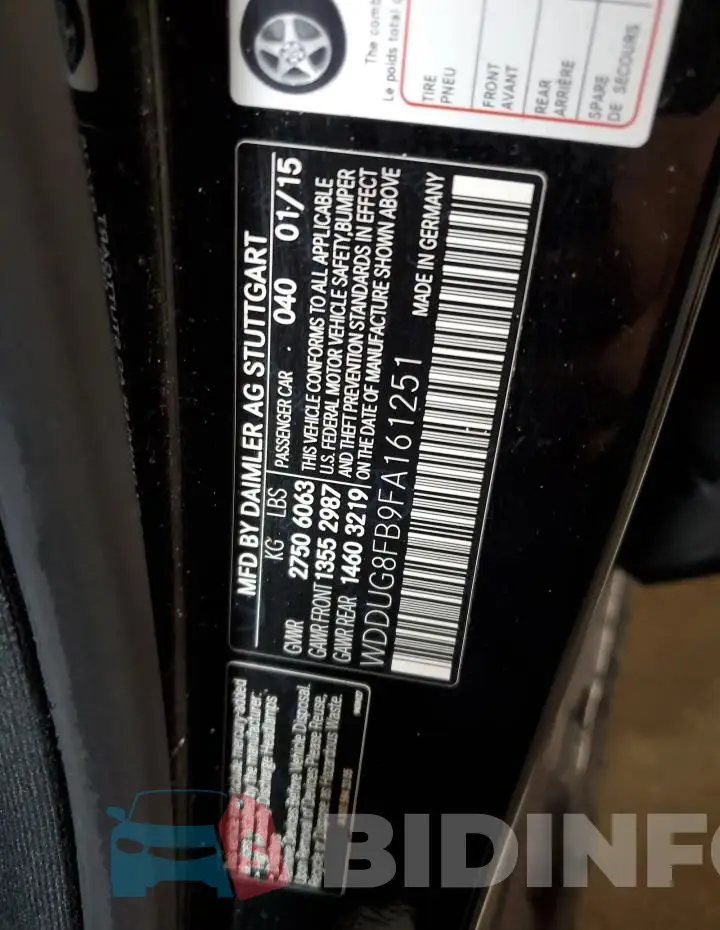 WDDUG8FB9FA161251 Photo# 12