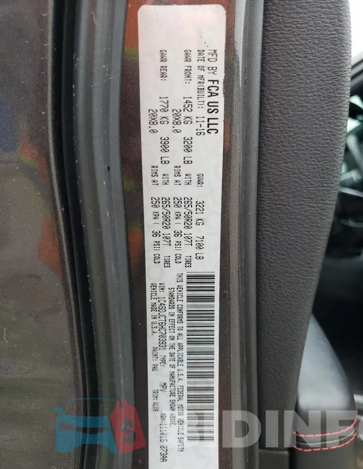 1C4SDJCT6HC703931 Photo# 14