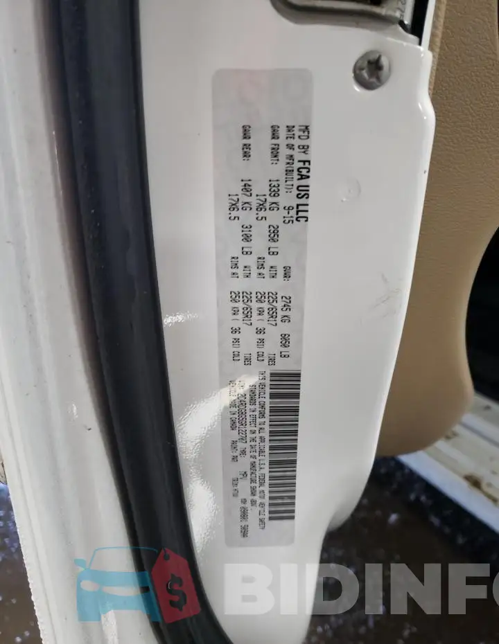 2C4RDGBG5GR122707 Photo# 12