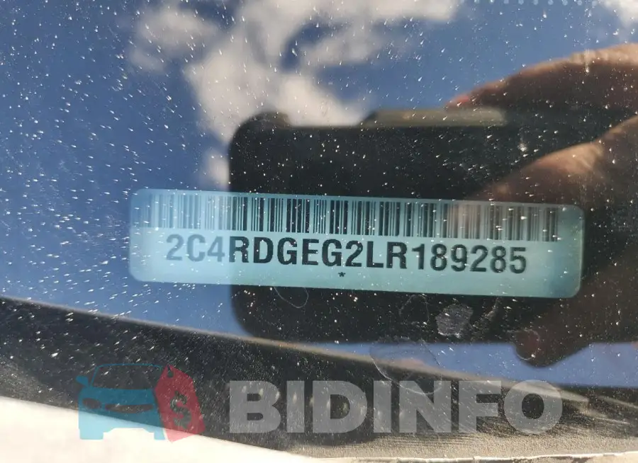 2C4RDGEG2LR189285 Photo# 13
