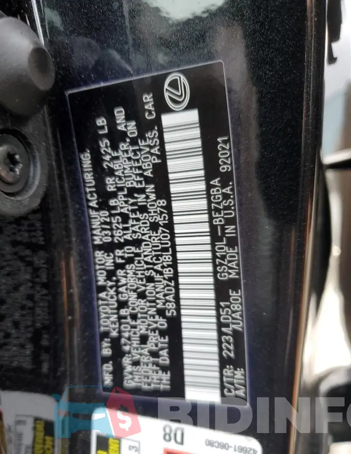 58ADZ1B18LU071578 Photo# 12