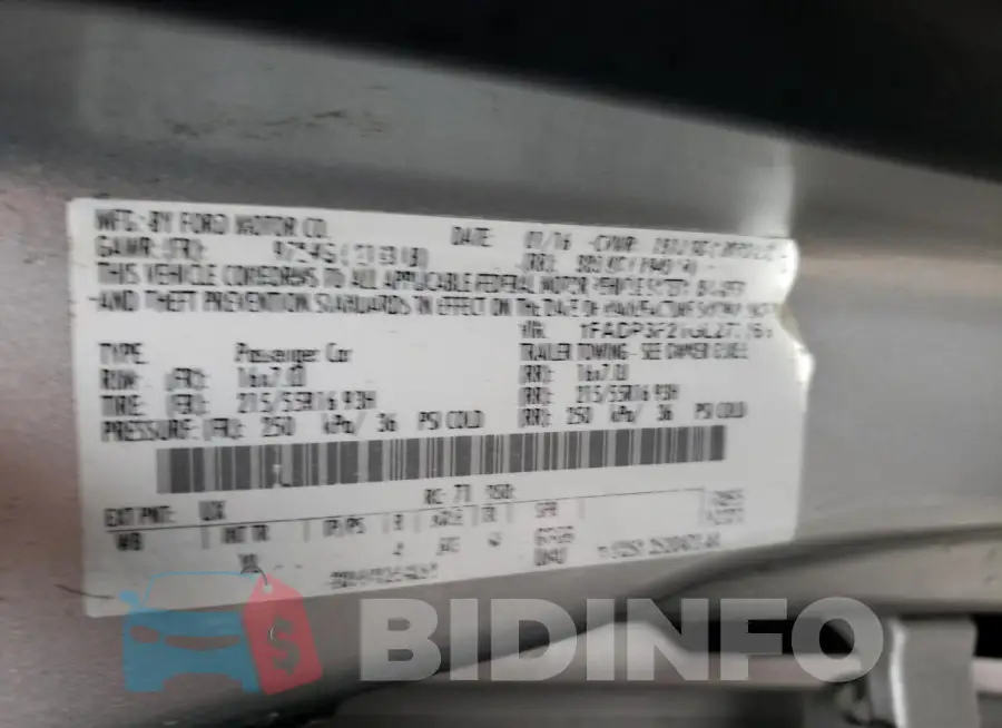 1FADP3F21GL277763 Photo# 12