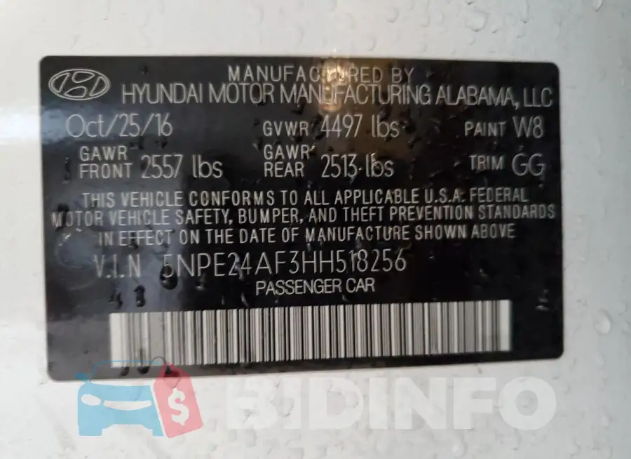 5NPE24AF3HH518256 Photo# 12
