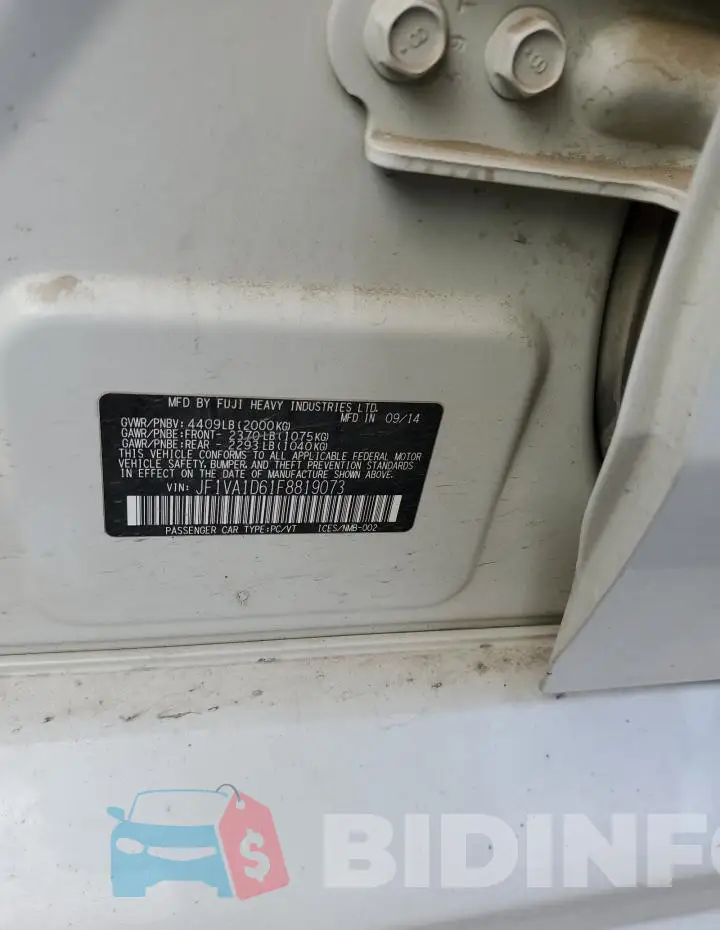 JF1VA1D61F8819073 Photo# 12