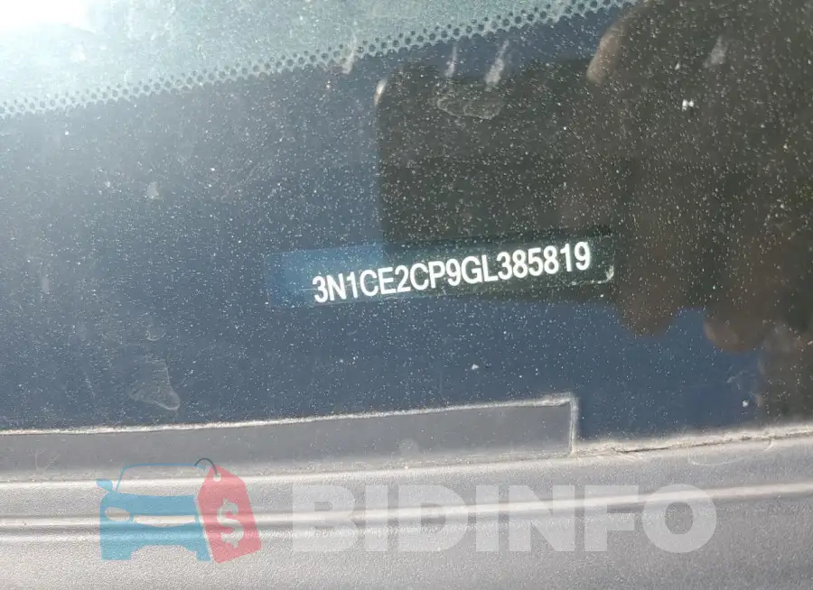 3N1CE2CP9GL385819 Photo# 12