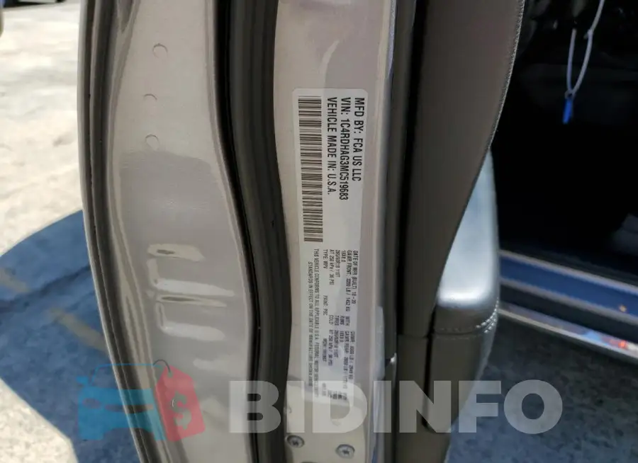 1C4RDHAG3MC519683 Photo# 13