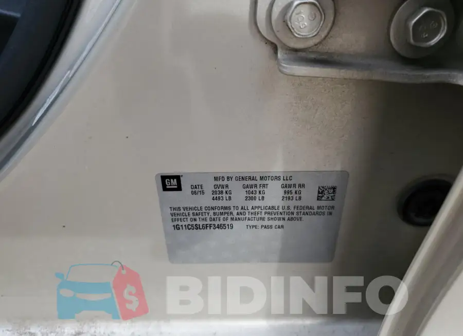 1G11C5SL6FF346519 Photo# 12