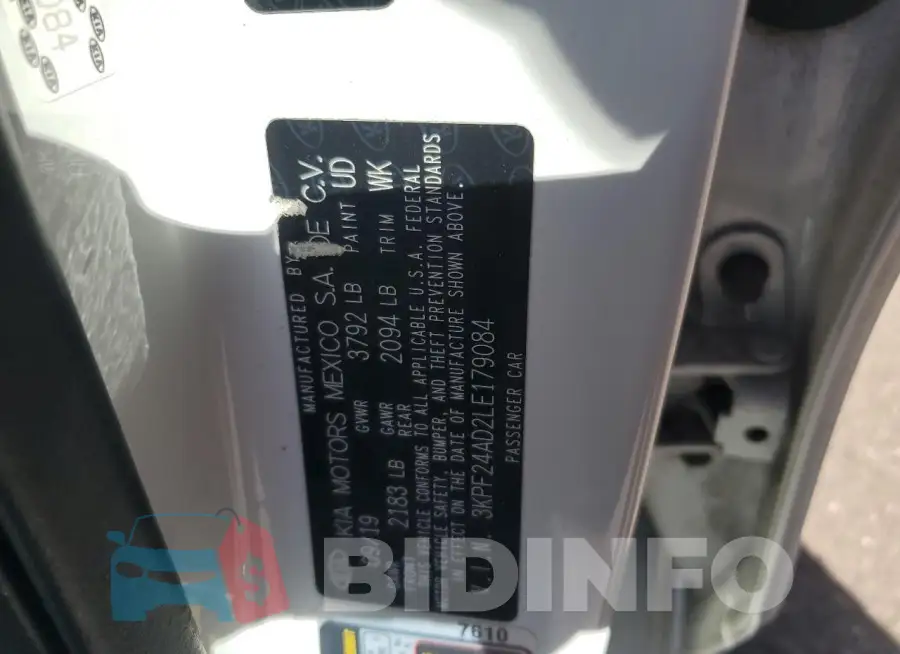 3KPF24AD2LE179084 Photo# 12