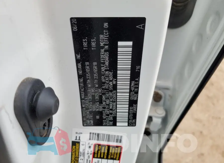 5TDGZRAH8LS508926 Photo# 13