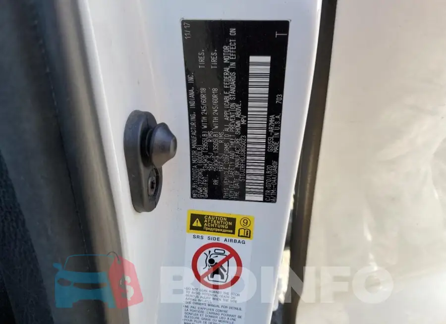 5TDJZRFH0JS805023 Photo# 12