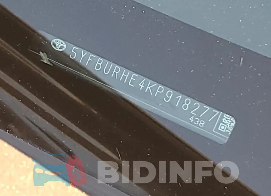 5YFBURHE4KP918277 Photo# 13