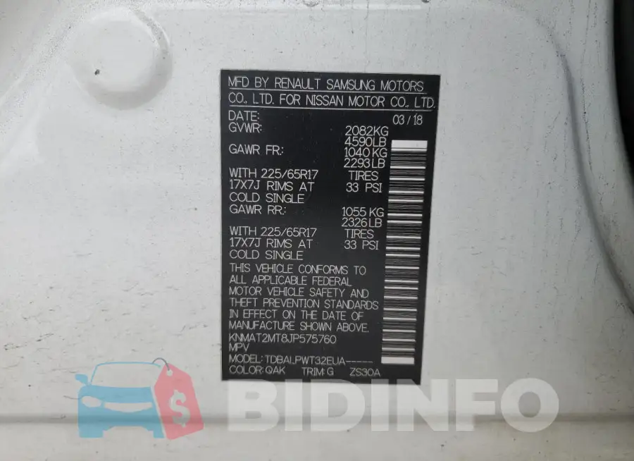 KNMAT2MT8JP575760 Photo# 14