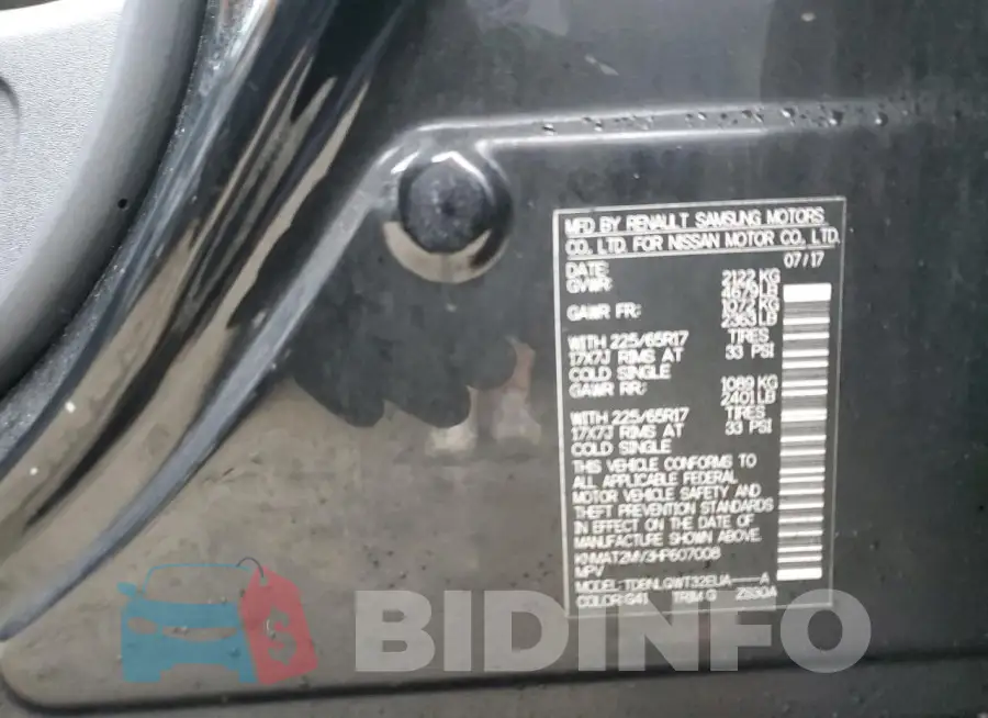 KNMAT2MV3HP607008 Photo# 12