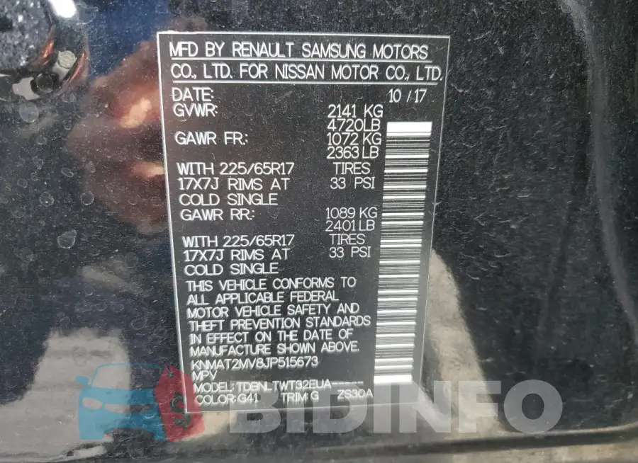 KNMAT2MV8JP515673 Photo# 12