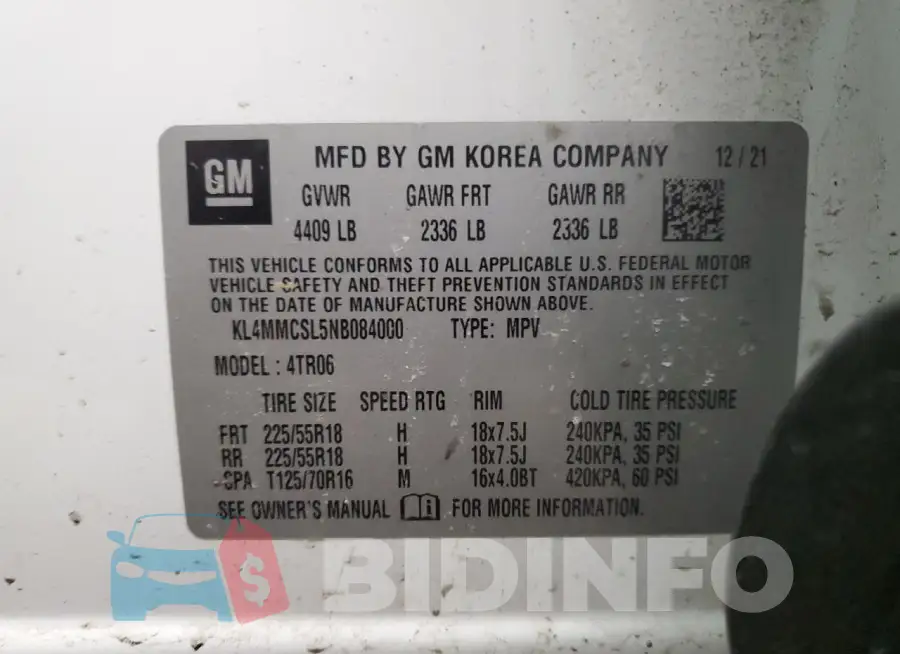 KL4MMCSL5NB084000 Photo# 13