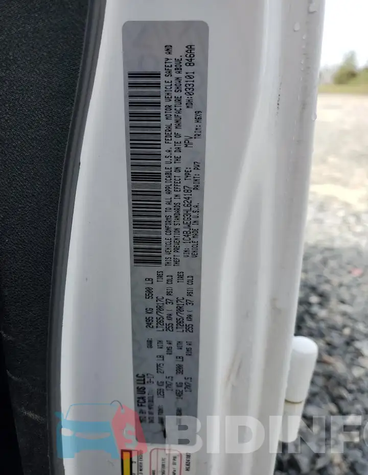 1C4BJWEG3HL624187 Photo# 12
