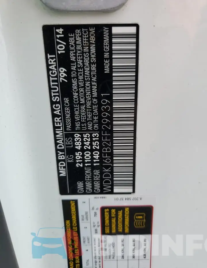 WDDKJ6FB2FF299391 Photo# 12