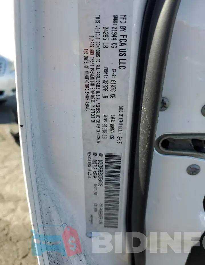 1C3CDFBB2GD530738 Photo# 13