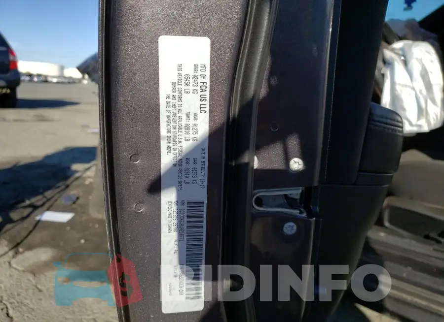 2C3CDXGJ0JH210771 Photo# 12