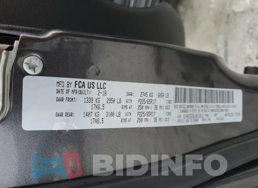 2C4RDGEG5JR219313 Photo# 13