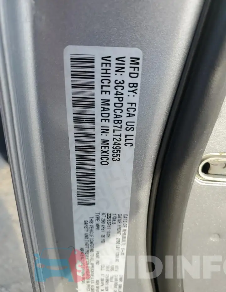 3C4PDCAB7LT249553 Photo# 13