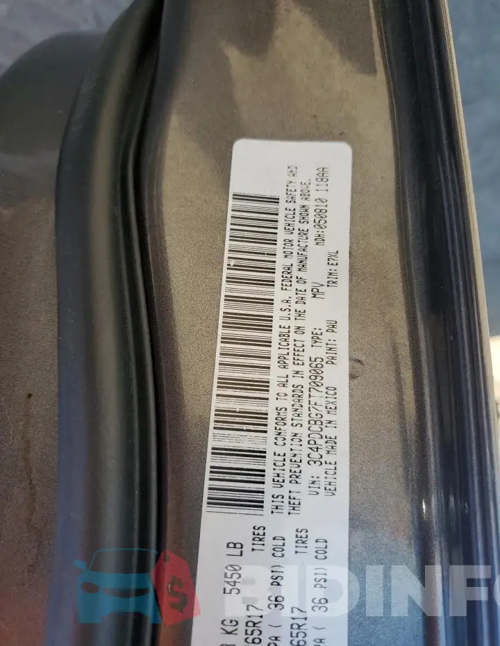 3C4PDCBG7FT709065 Photo# 13