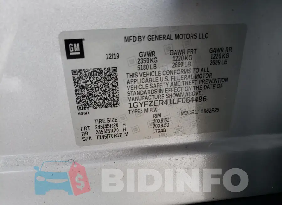 1GYFZER41LF064496 Photo# 13