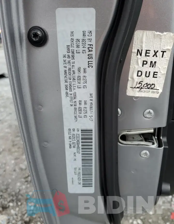 2C3CCABG6HH663167 Photo# 12