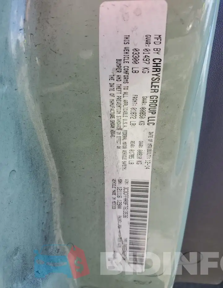 3C3CFFAR9FT613536 Photo# 12
