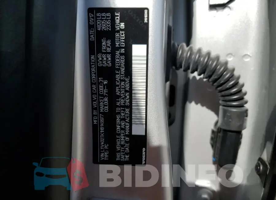LYV402TK1HB149977 Photo# 12