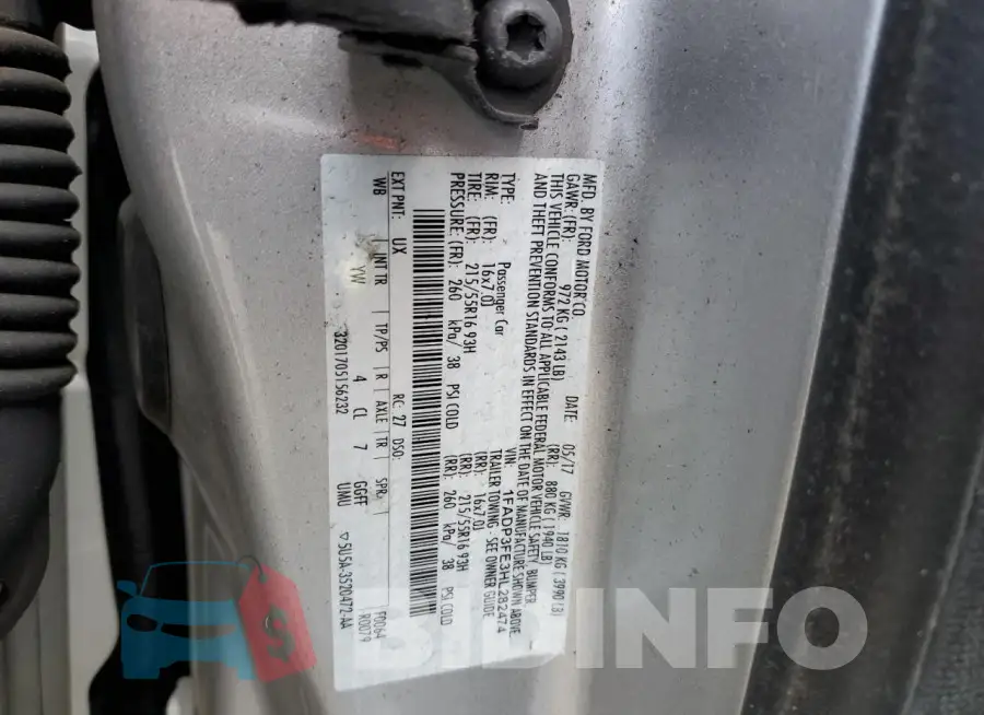 1FADP3FE3HL282474 Photo# 12