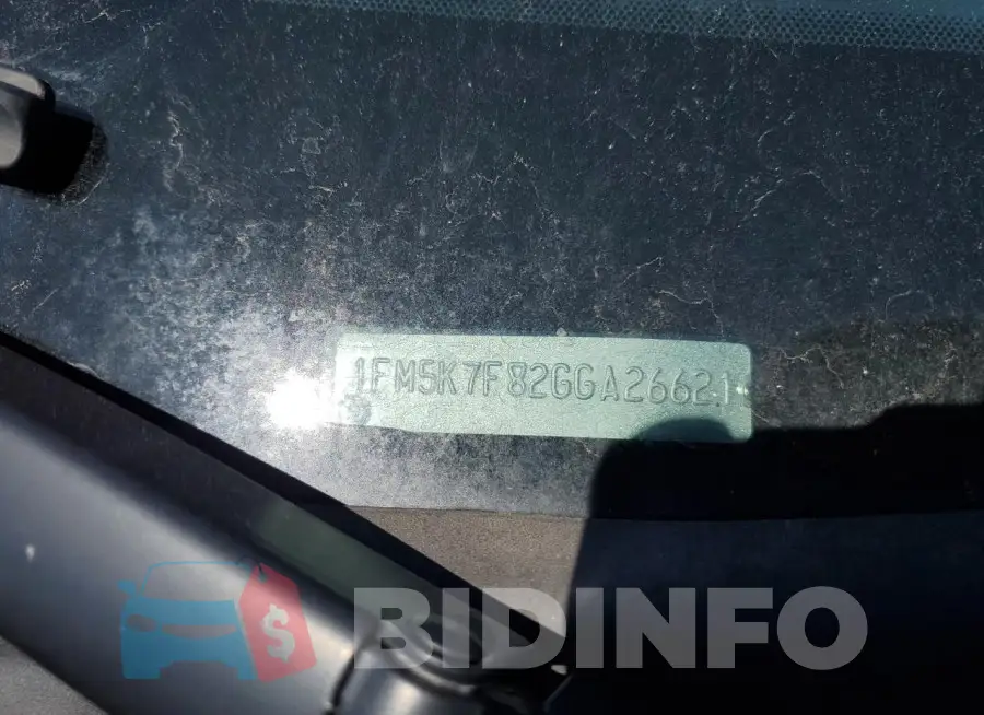 1FM5K7F82GGA26621 Photo# 12