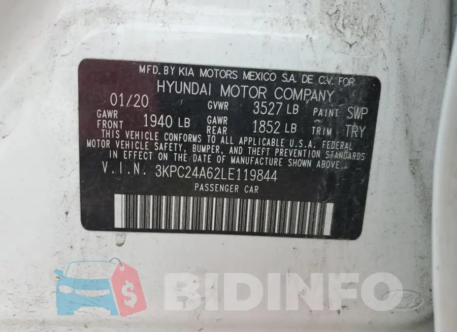 3KPC24A62LE119844 Photo# 12