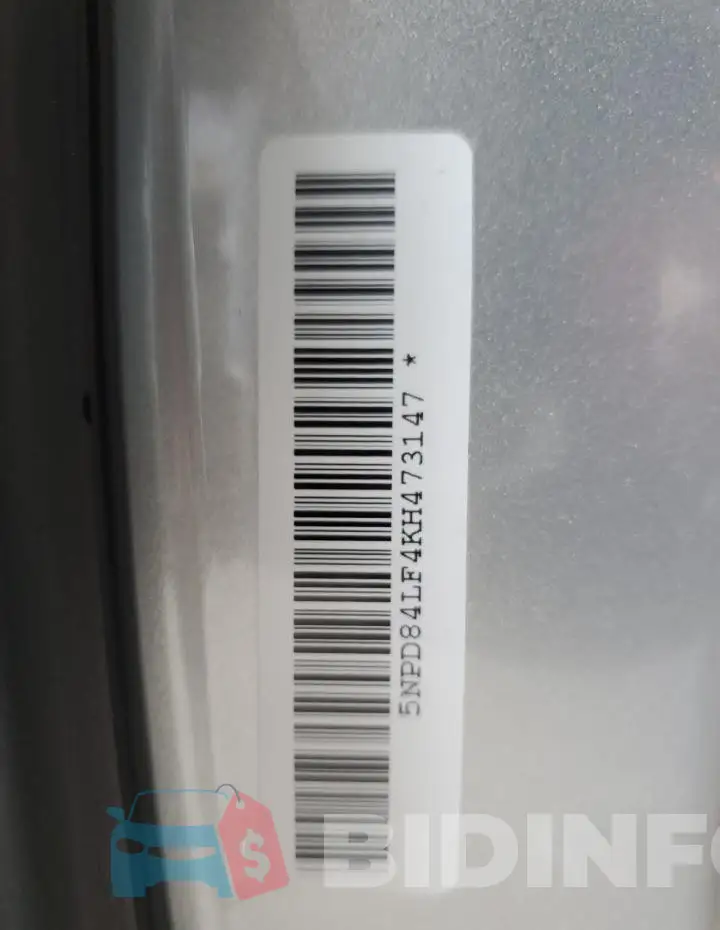 5NPD84LF4KH473147 Photo# 12
