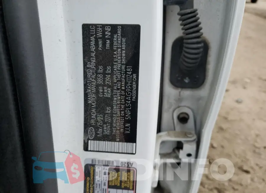 5NPLS4AG9PH112481 Photo# 12
