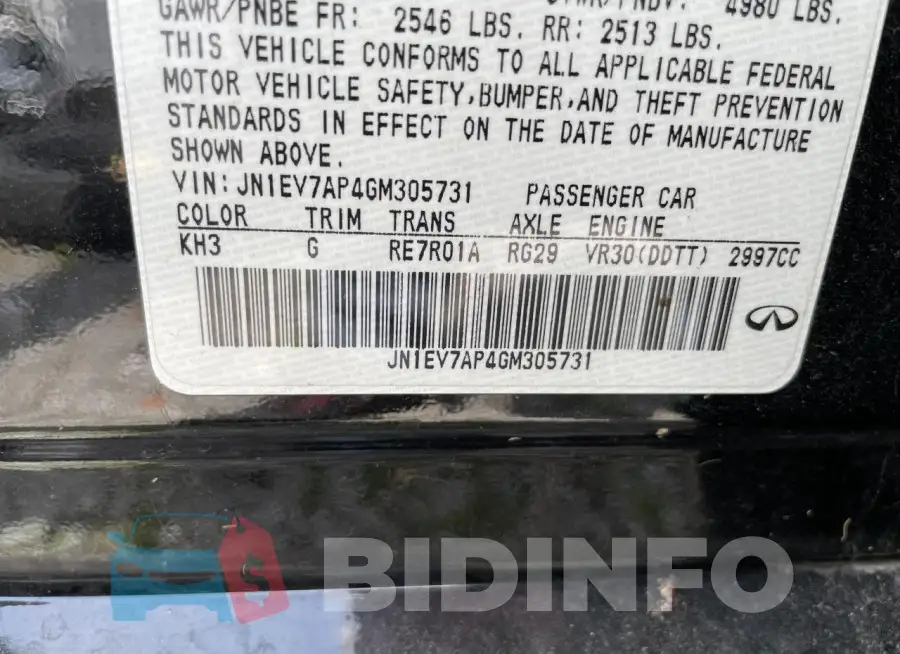 JN1EV7AP4GM305731 Photo# 10