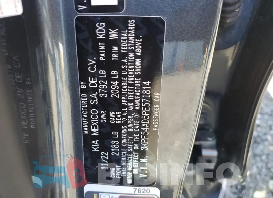 3KPF54AD5PE571814 Photo# 12