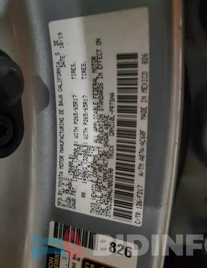 3TMDZ5BN4LM083690 Photo# 12