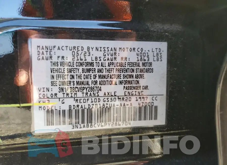 3N1AB8CV6PY286704 Photo# 12