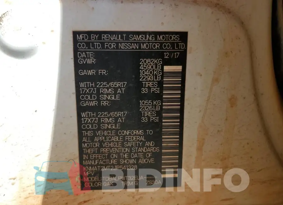 KNMAT2MT2JP541328 Photo# 14