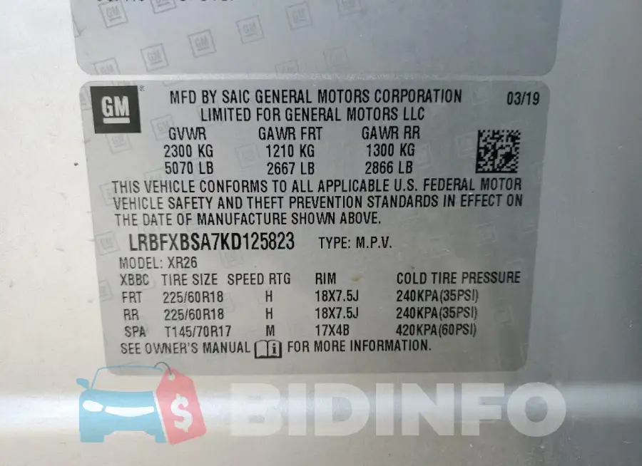 LRBFXBSA7KD125823 Photo# 12