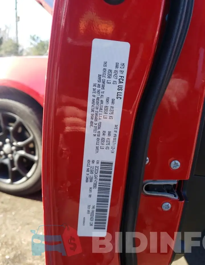 2C3CDXJG4FH738981 Photo# 12