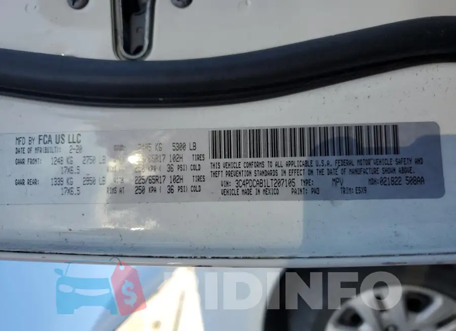 3C4PDCAB1LT207105 Photo# 14