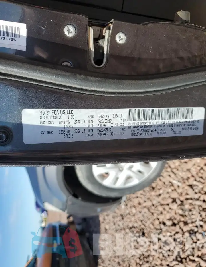 3C4PDCAB2GT203473 Photo# 12