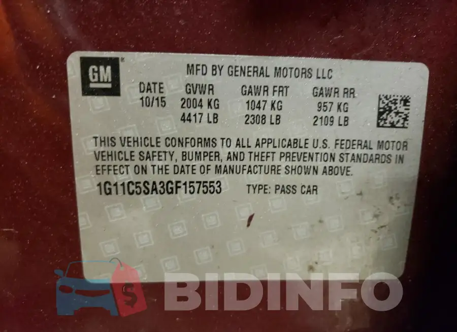 1G11C5SA3GF157553 Photo# 12